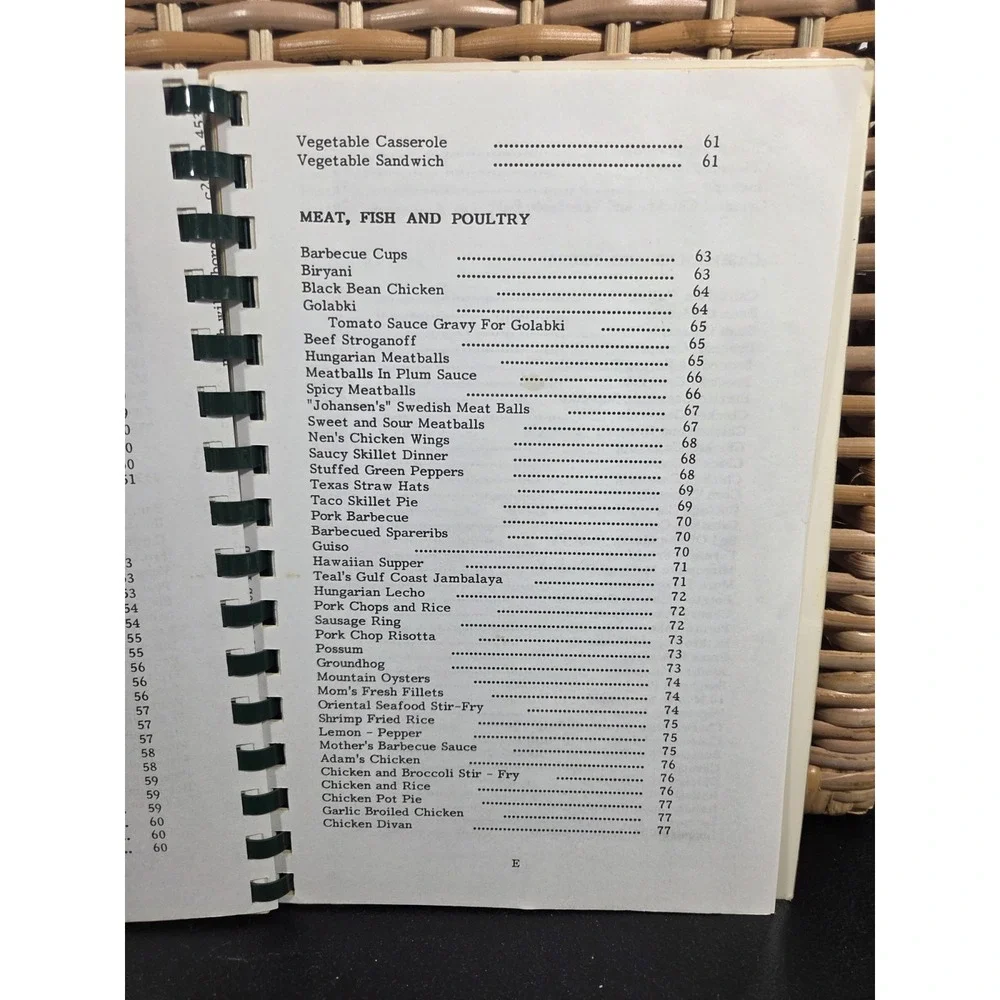 St. John Baptist De‎ La Salle Church Cookbook North Wilksboro, NC 1994